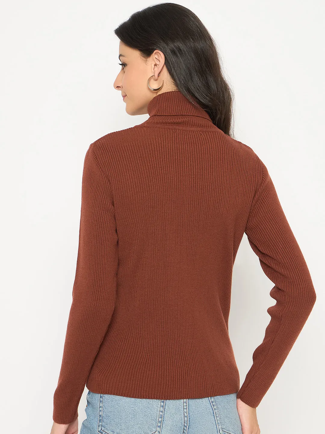 Madame High Neck Rust Skeeve