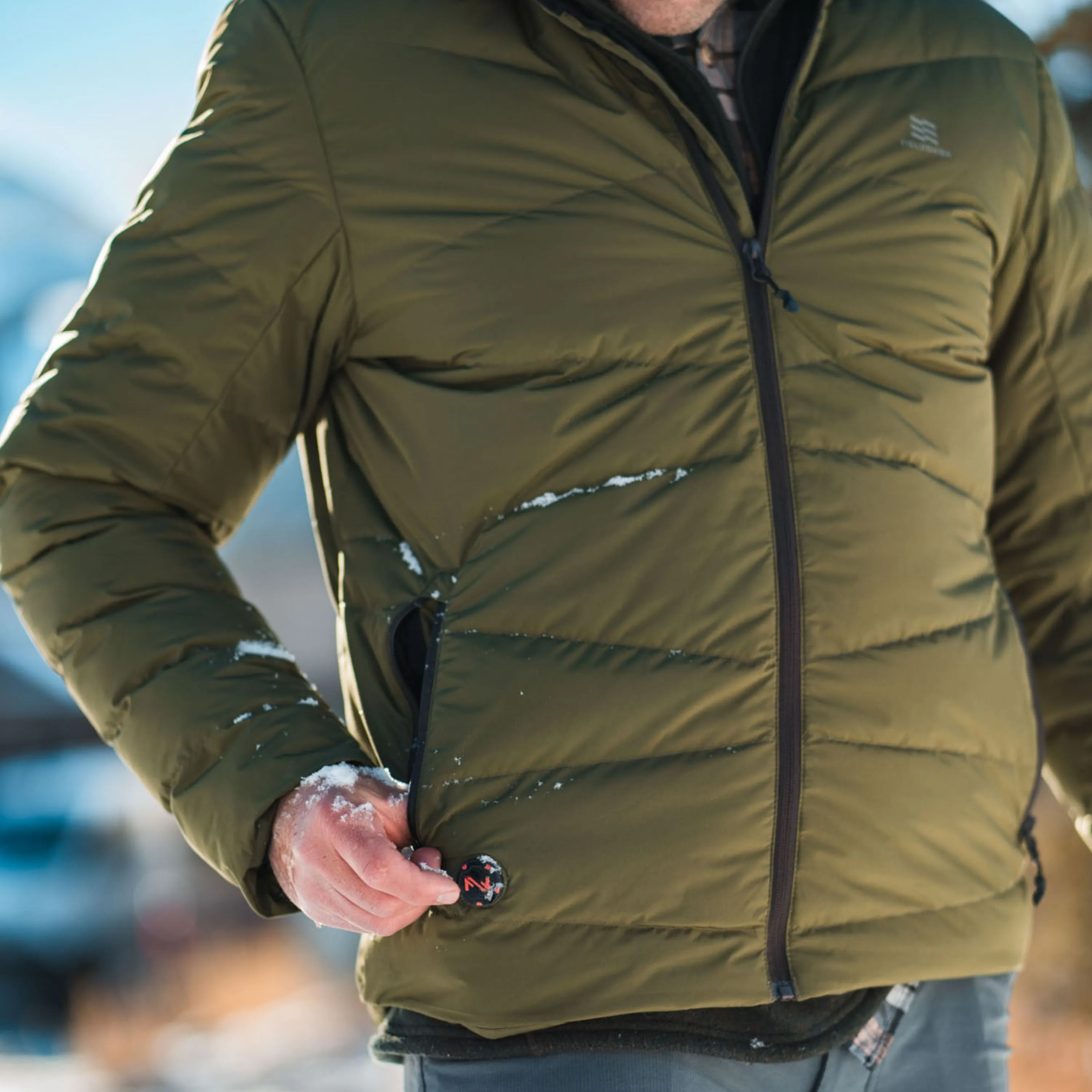 Manteau chauffant "Crest" - Homme