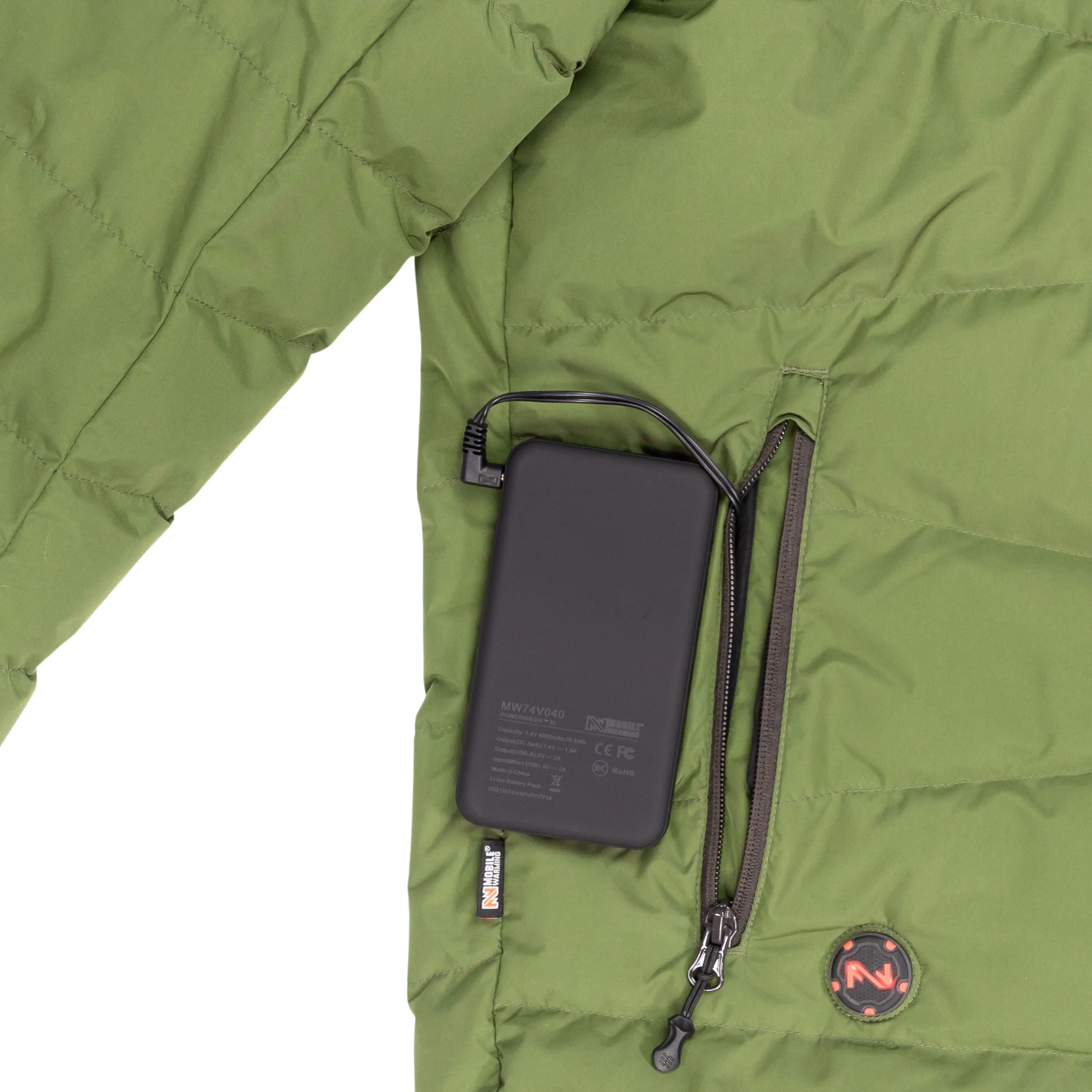 Manteau chauffant "Crest" - Homme