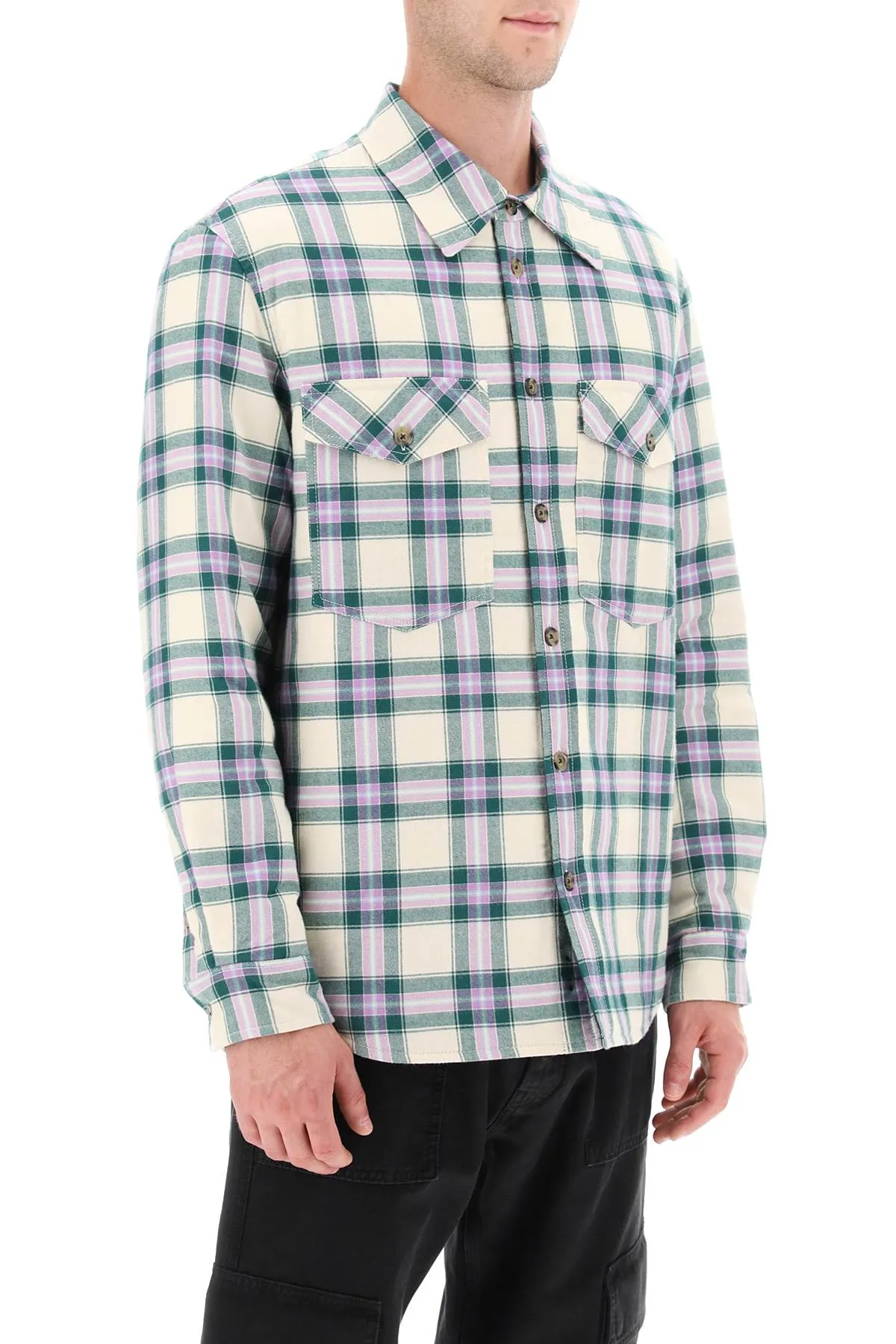 marayan' flannel overshirt