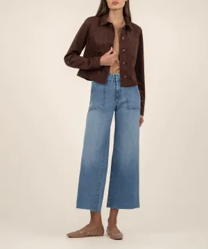 Matilda Crop Faux Suede Jacket - FINAL SALE