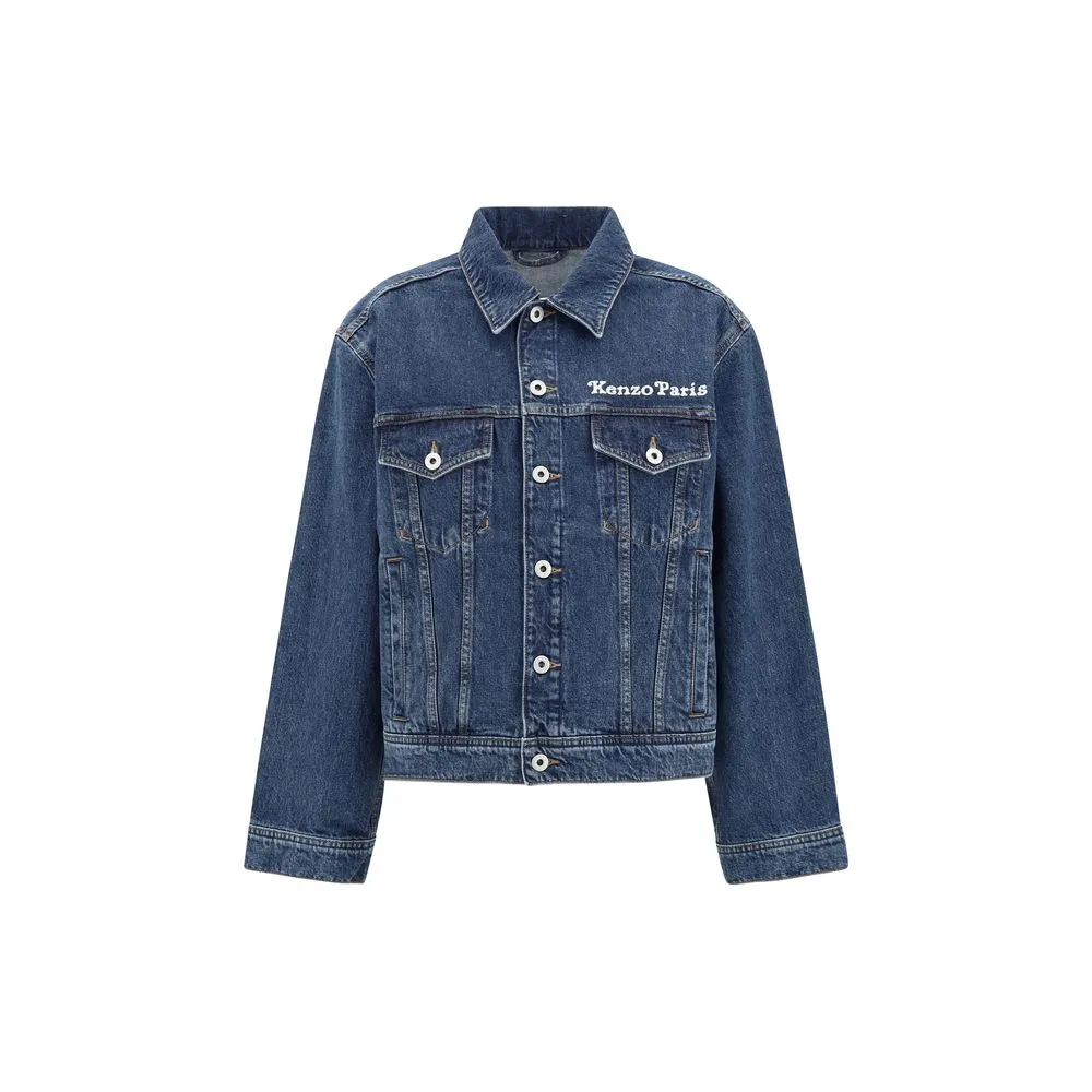 Maxi print Denim Jacket