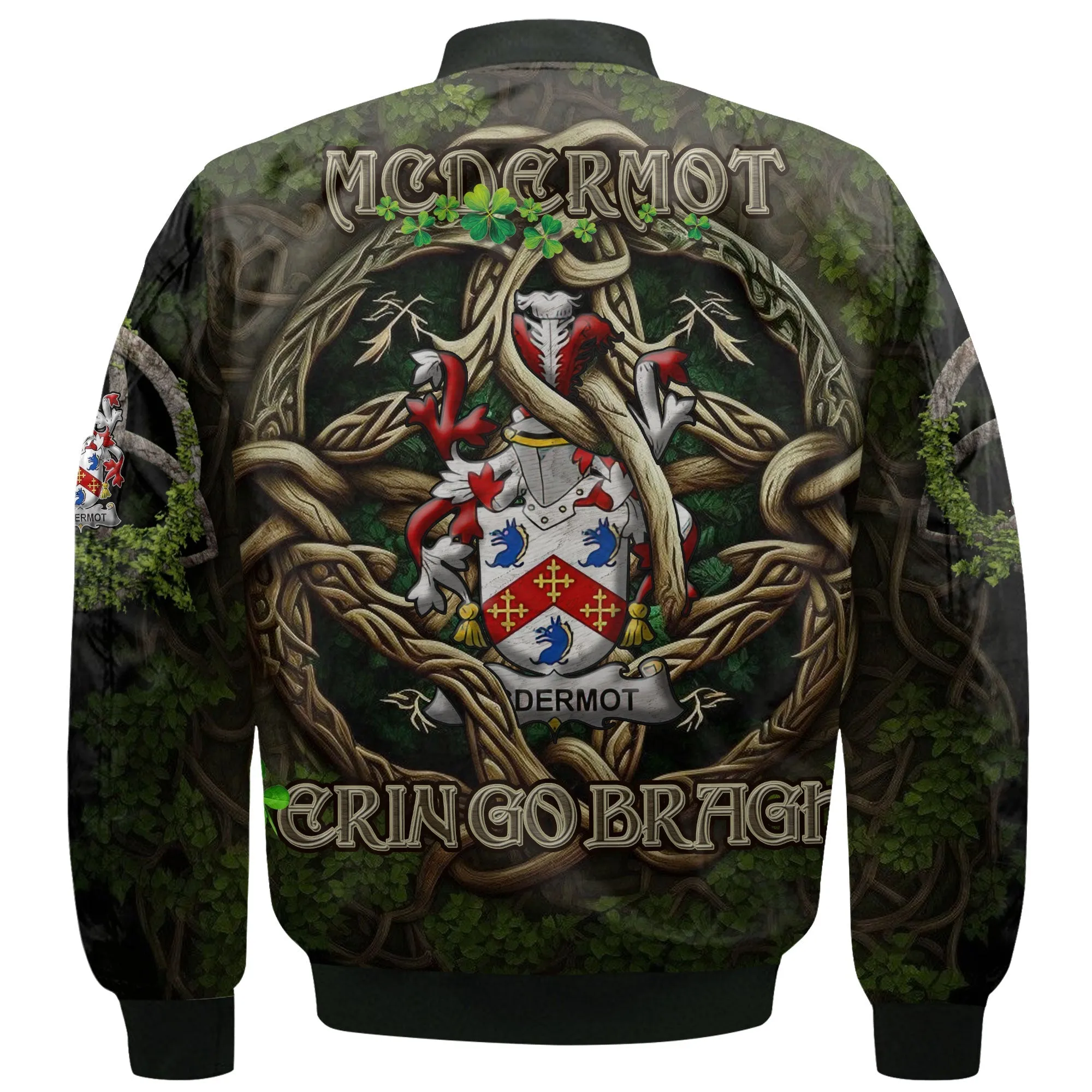 McDermot Bomber Jackets Ireland Is My Root Style