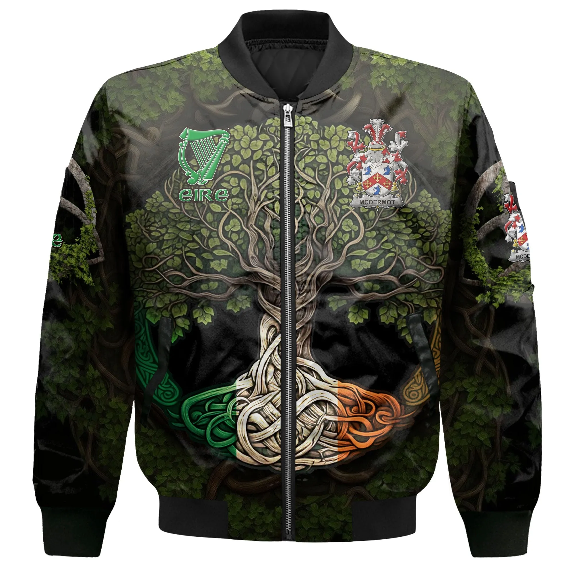 McDermot Bomber Jackets Ireland Is My Root Style