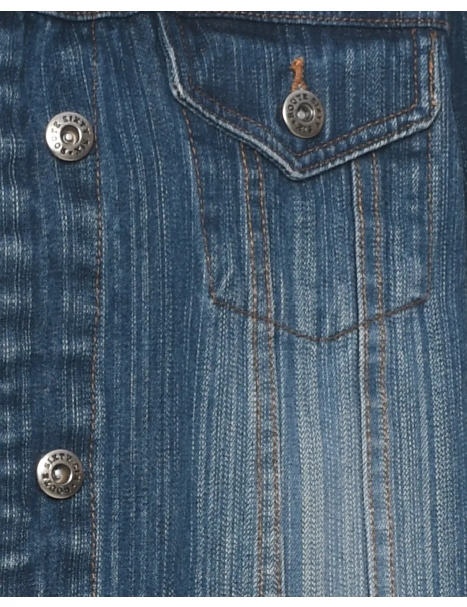 Medium Wash Denim Jacket - XL