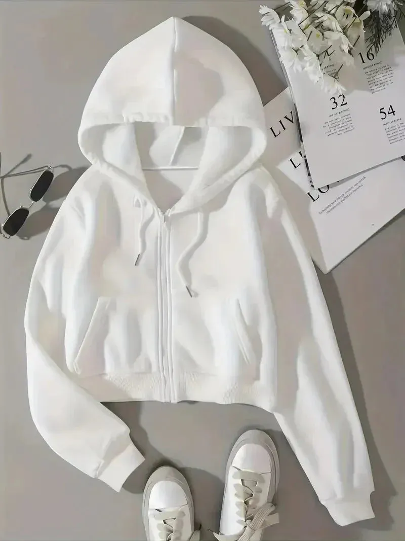 Melissa Hoodie with Split Zip