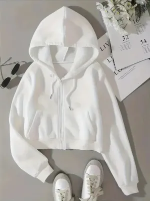 Melissa Hoodie with Split Zip