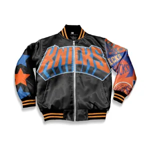 Men Old School Knicks Bomber