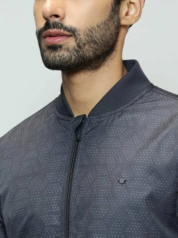 Men Printed Full Sleeve Bomber Jacket