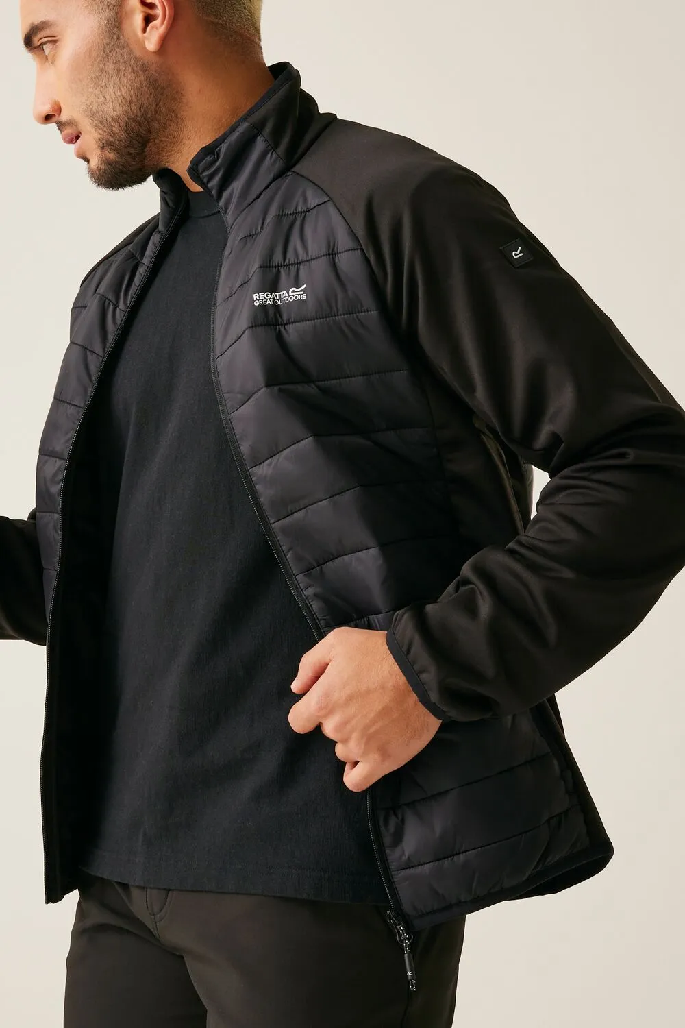 Men's Clumber IV Hybrid Jacket | Black