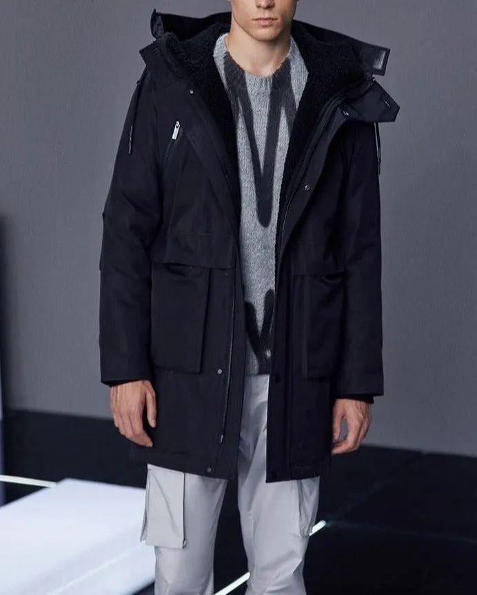 Men's Duck Down Hooded Tooling Down Outwear