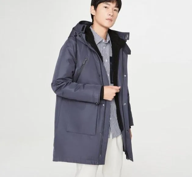 Men's Duck Down Hooded Tooling Down Outwear
