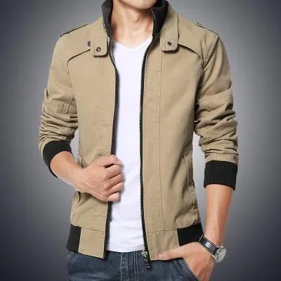 Men's Fashion Casual Jacket Up To 5XL