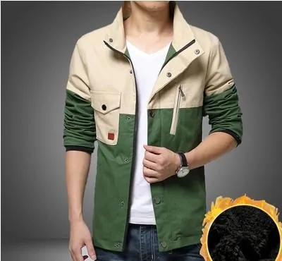 Men's High Collar Sport Jacket