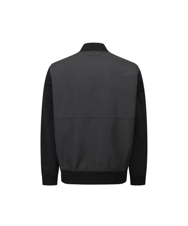 Men's Incision Coloring Point Jacket - Charcoal Gray