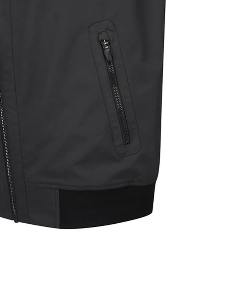 Men's Incision Coloring Point Jacket - Charcoal Gray