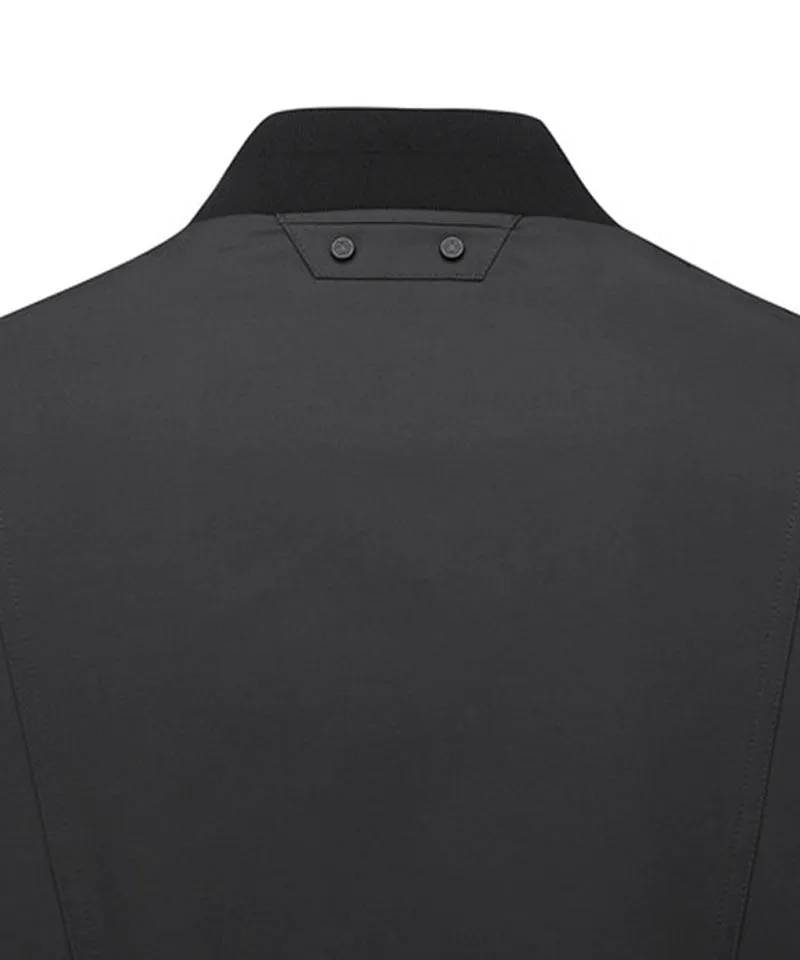 Men's Incision Coloring Point Jacket - Charcoal Gray