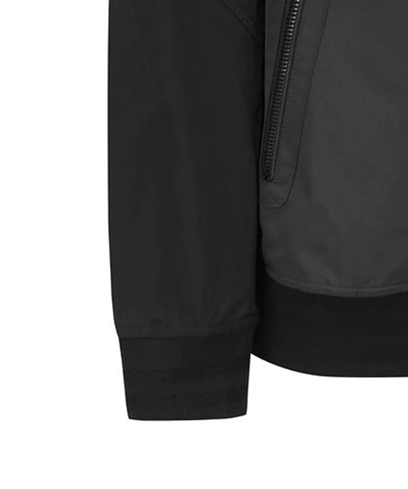 Men's Incision Coloring Point Jacket - Charcoal Gray