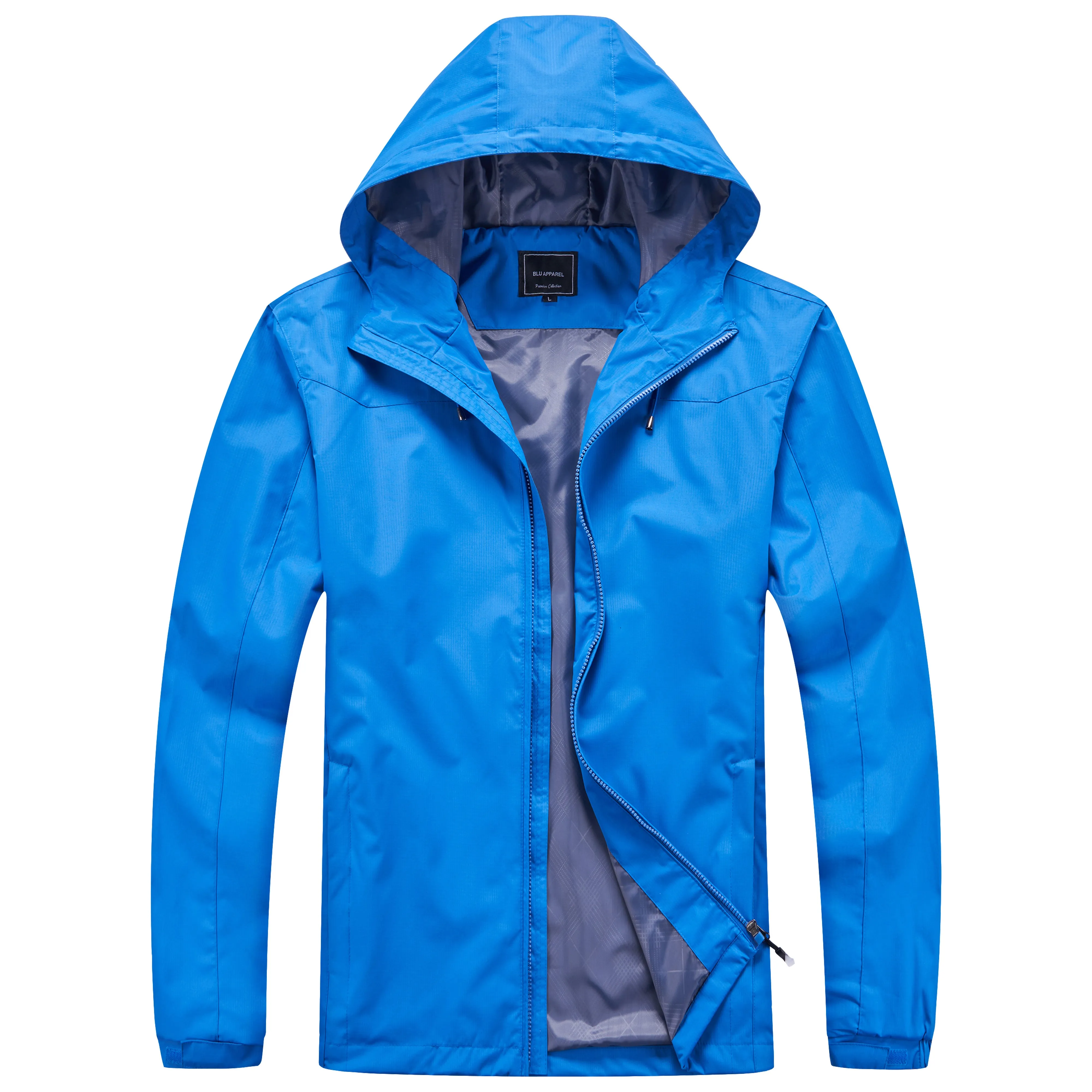 Men's Lightweight Rain Jacket - Green