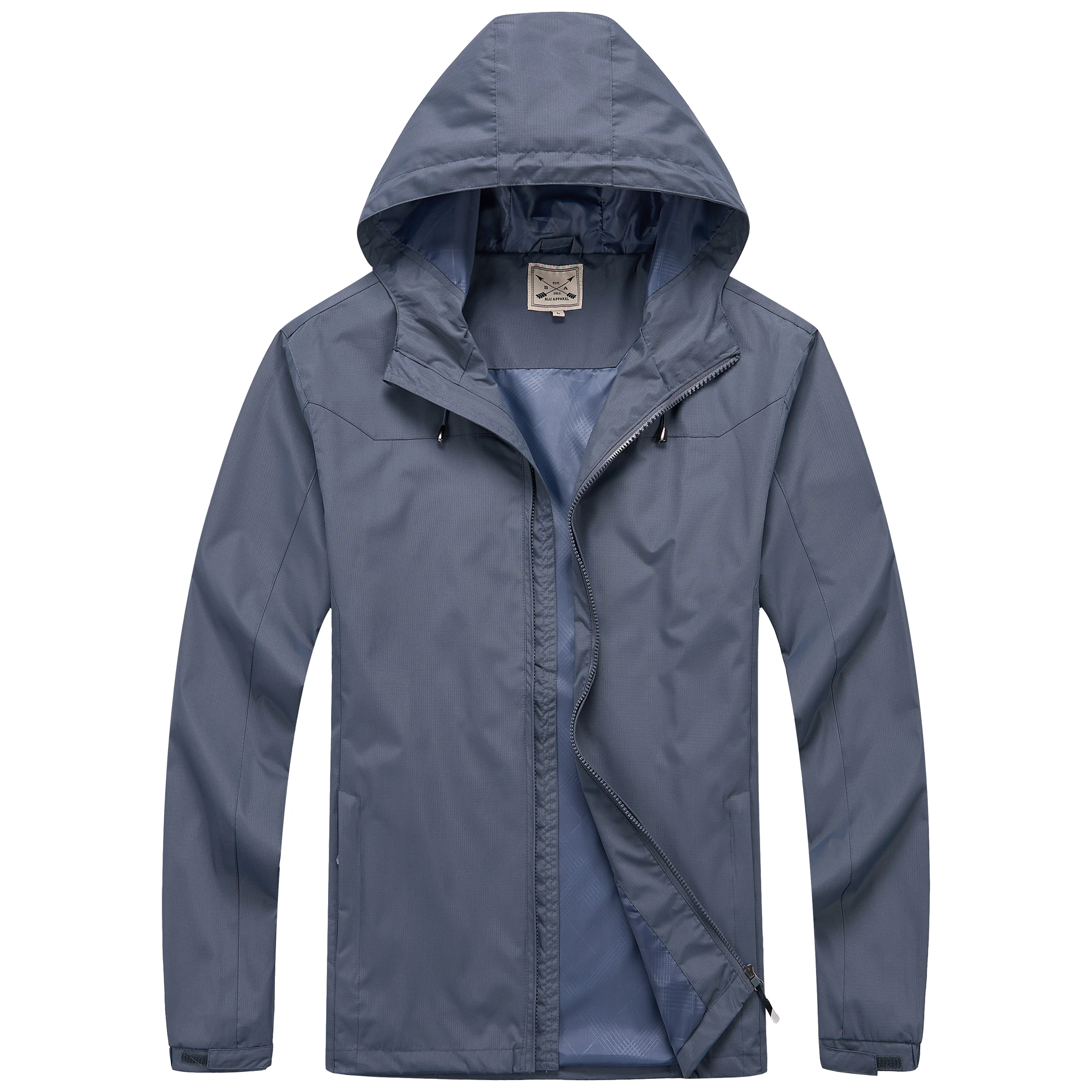 Men's Lightweight Rain Jacket - Green