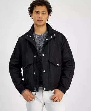Men's Lightweight Water-Resistant Windbreaker
