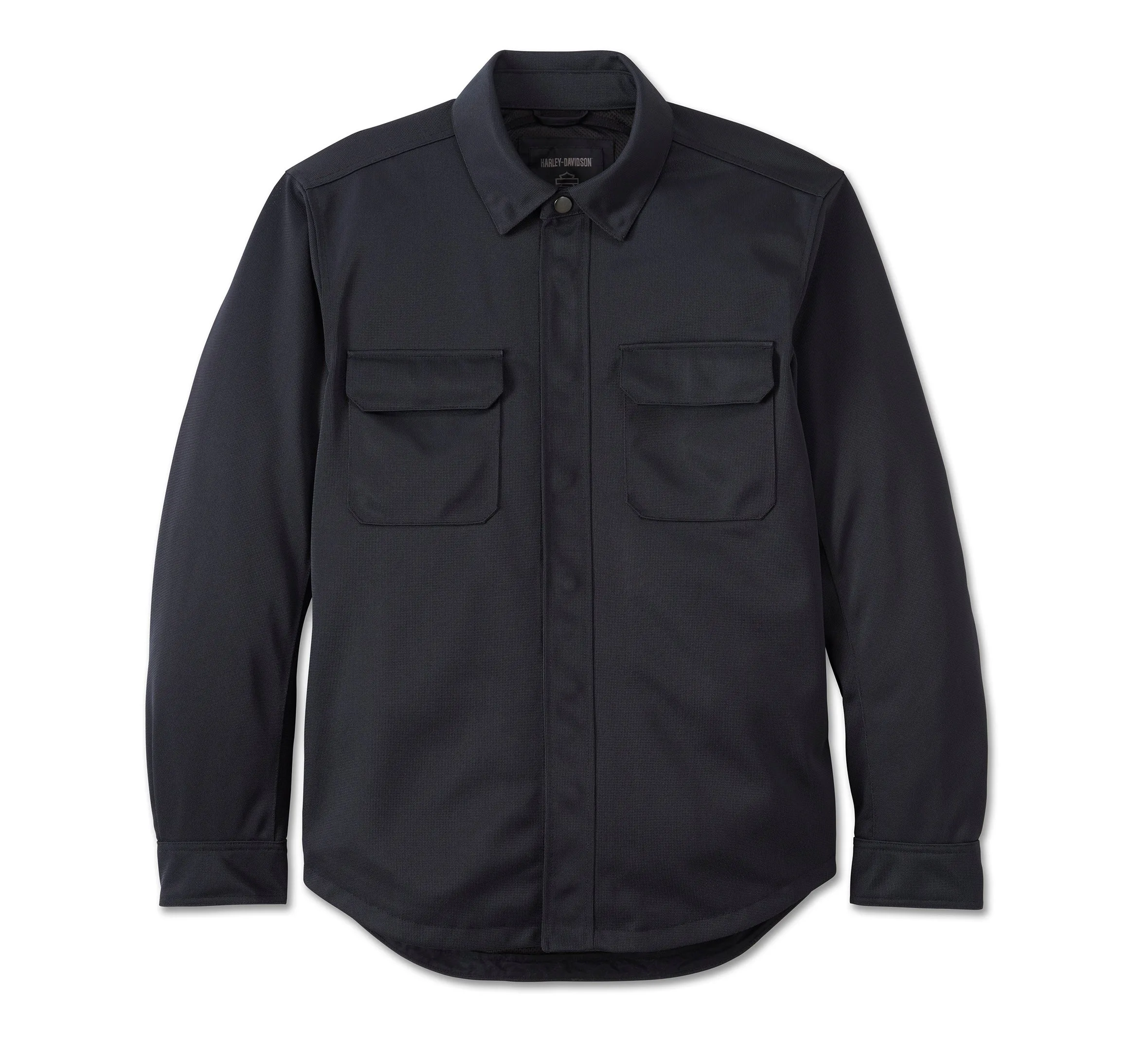 Men's Operative Mesh Riding Shirt Jacket - Harley Black