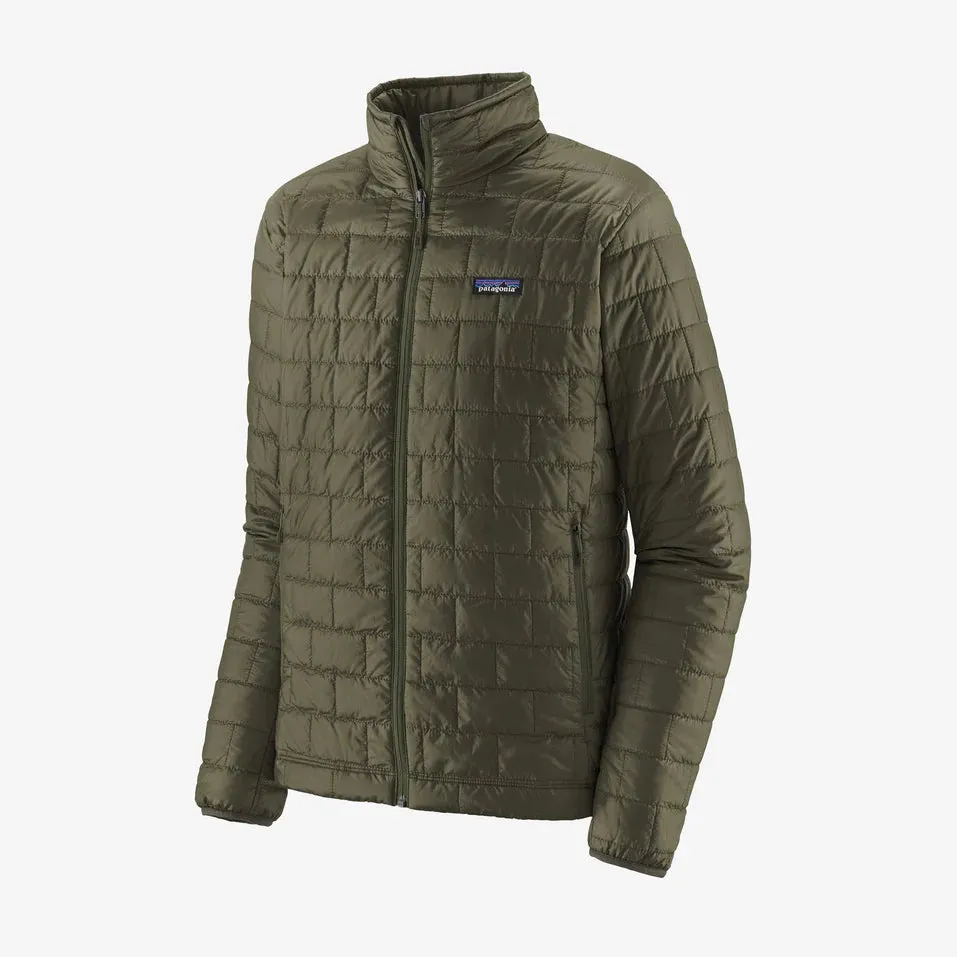 MENS PATAGONIA NANO PUFF JACKET - BASIN GREEN