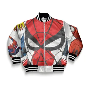 Men's spider face  Bomber