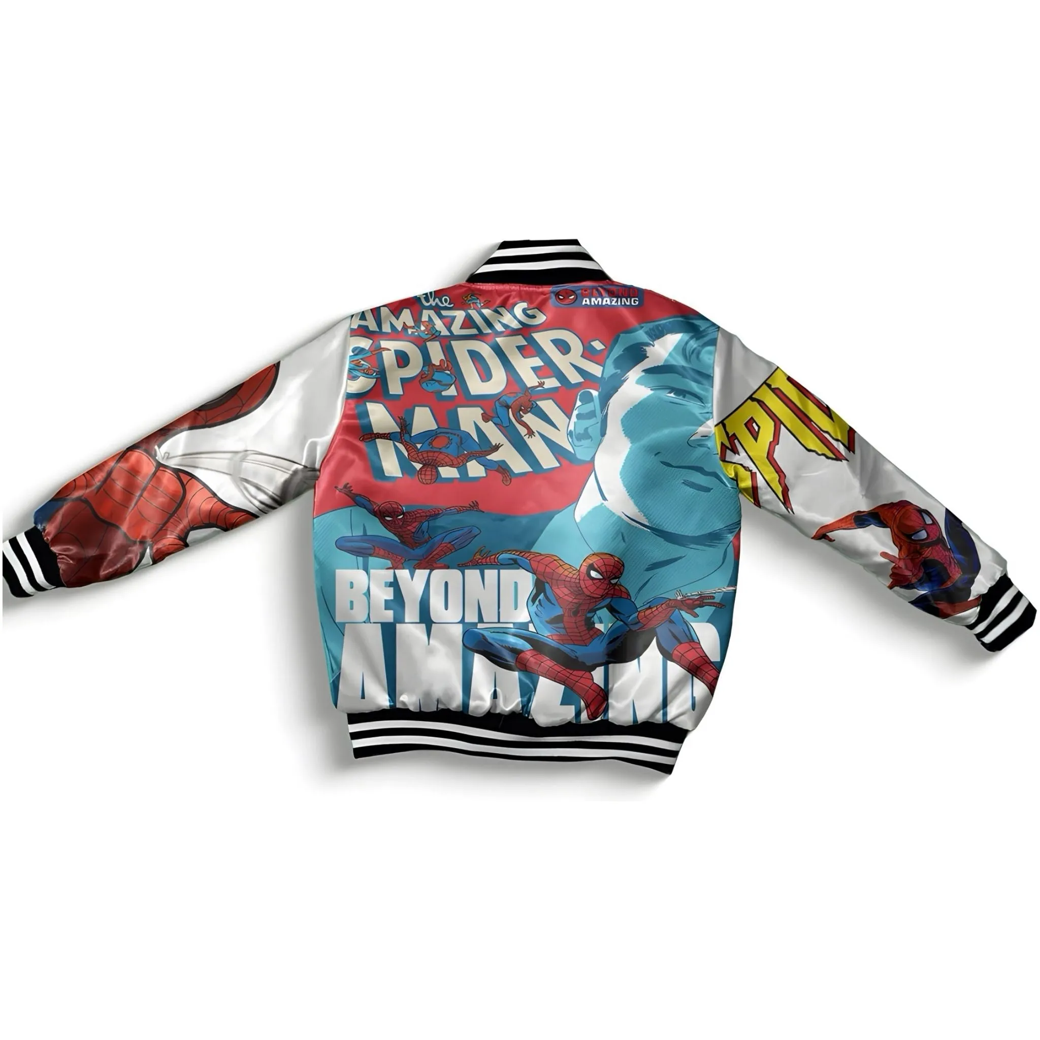 Men's spider face  Bomber