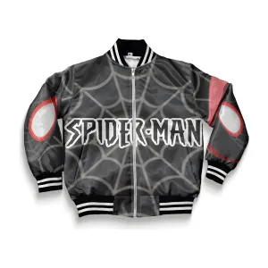 Men's Spider Web  Bomber