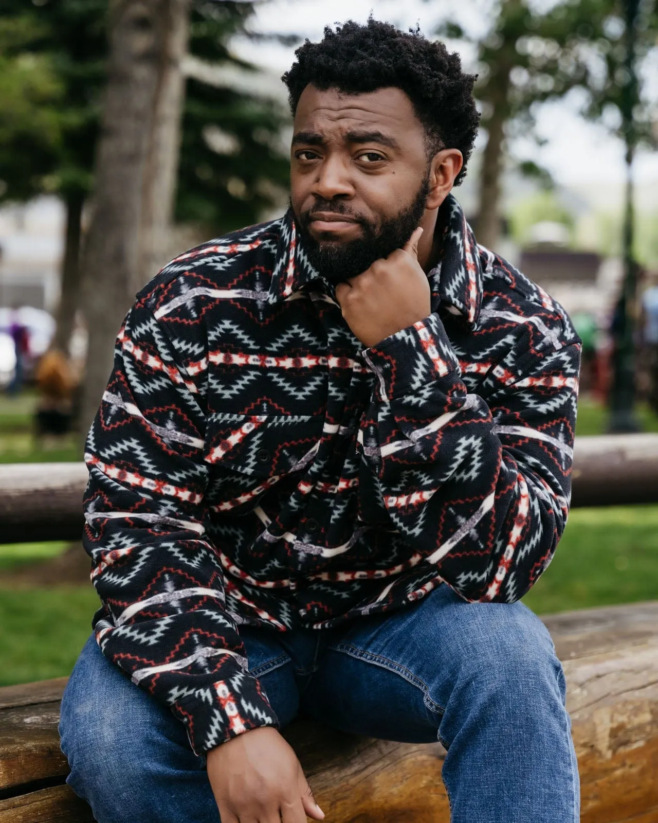 Men’s Theodore Fleece Big Shirt
