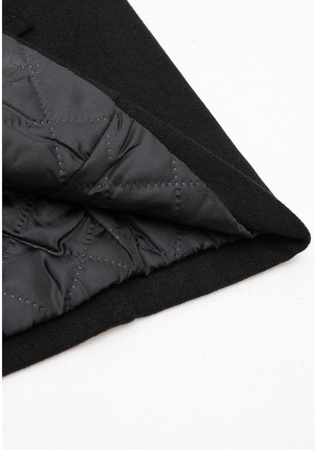 Men's Wool Blend Double Breasted Pea Coat