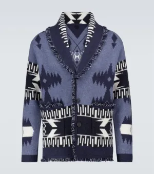 Men's Wool Tassels knitted overcoat