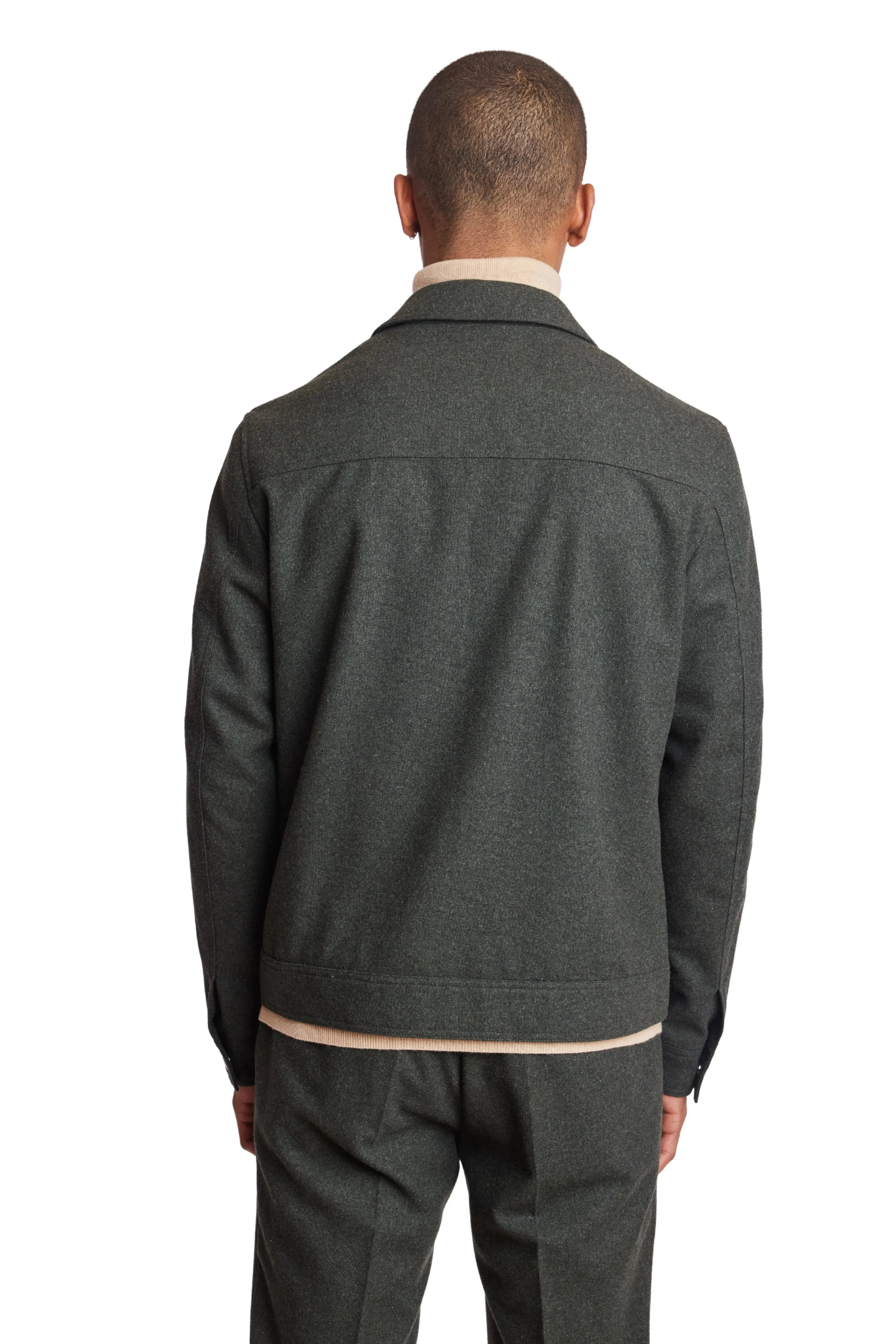 Milo Bomber Jacket - Olive Green