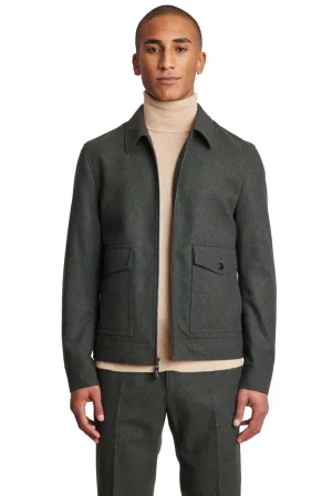 Milo Bomber Jacket - Olive Green