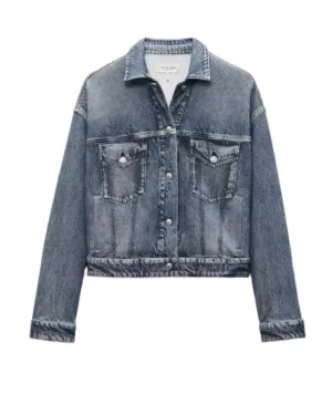 Miramar Terry Trucker Jacket in Walker