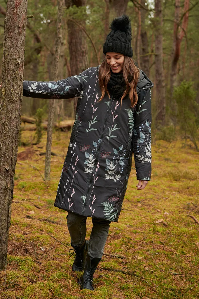 Misty Island reversible winter coat