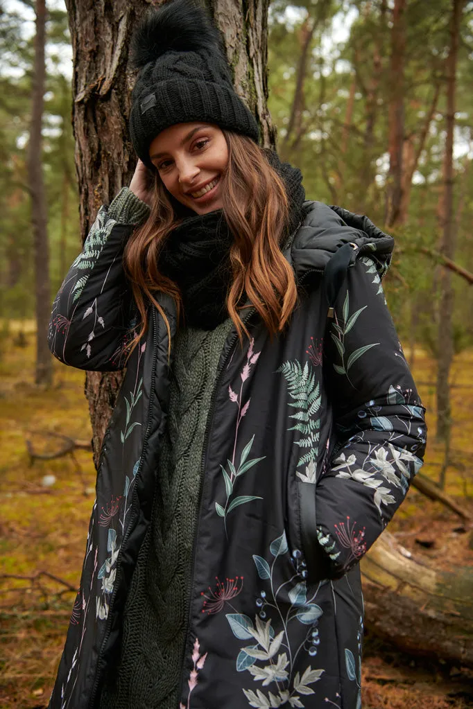 Misty Island reversible winter coat