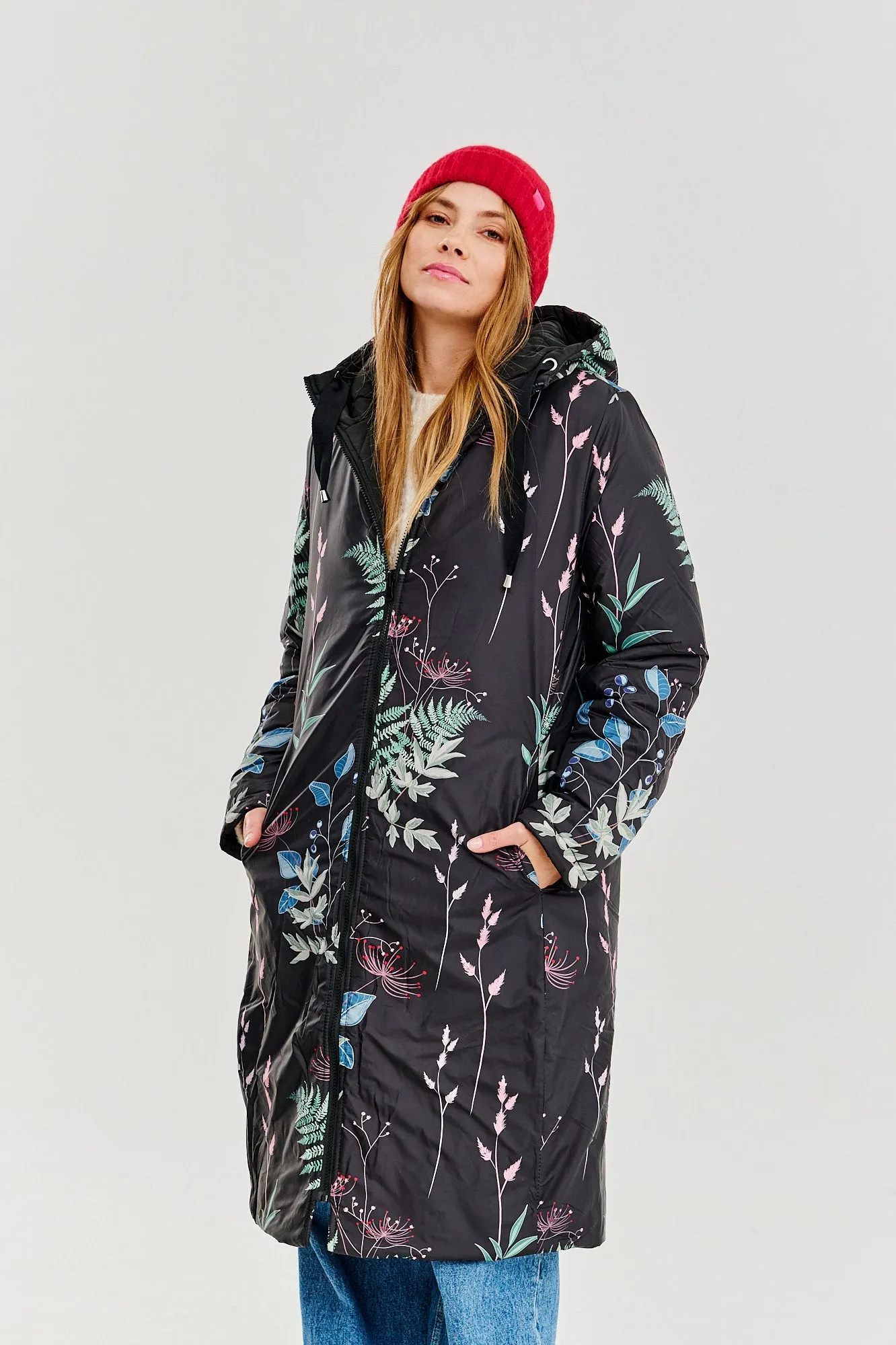 Misty Island reversible winter coat