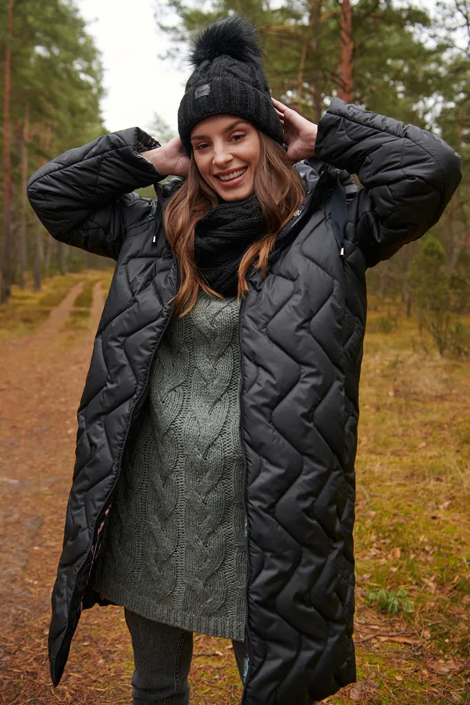 Misty Island reversible winter coat