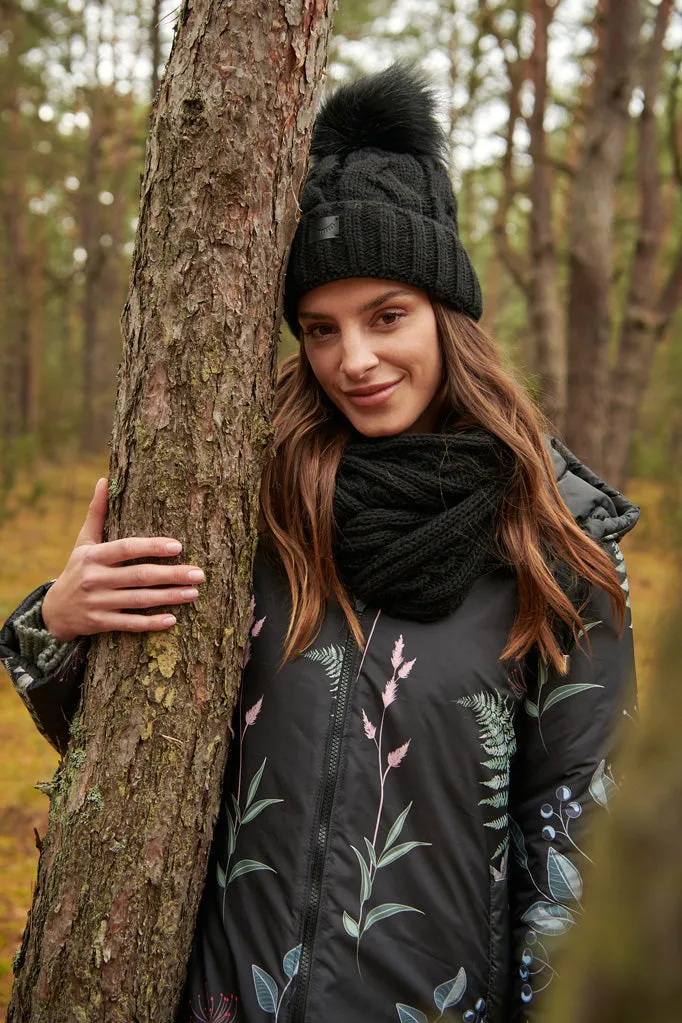 Misty Island reversible winter coat