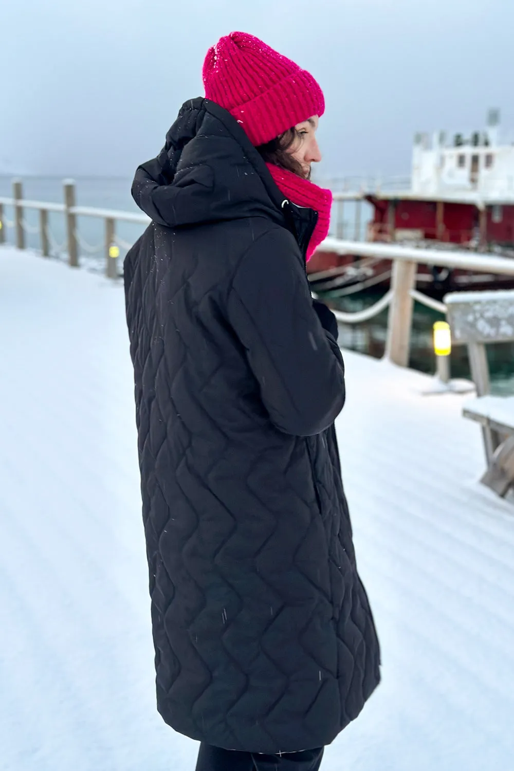 Misty Island reversible winter coat