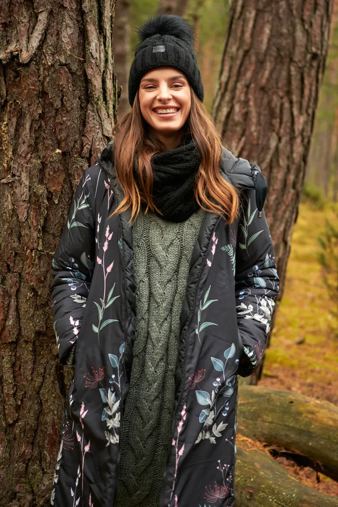 Misty Island reversible winter coat