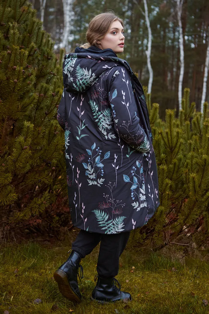 Misty Island reversible winter coat