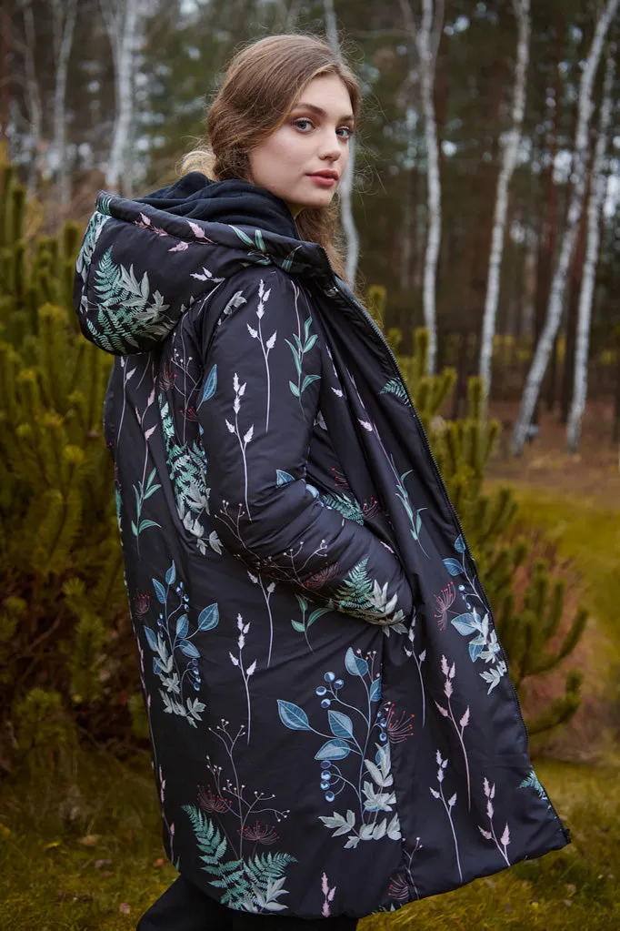 Misty Island reversible winter coat