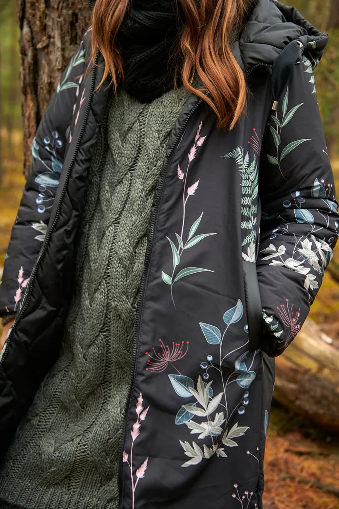 Misty Island reversible winter coat