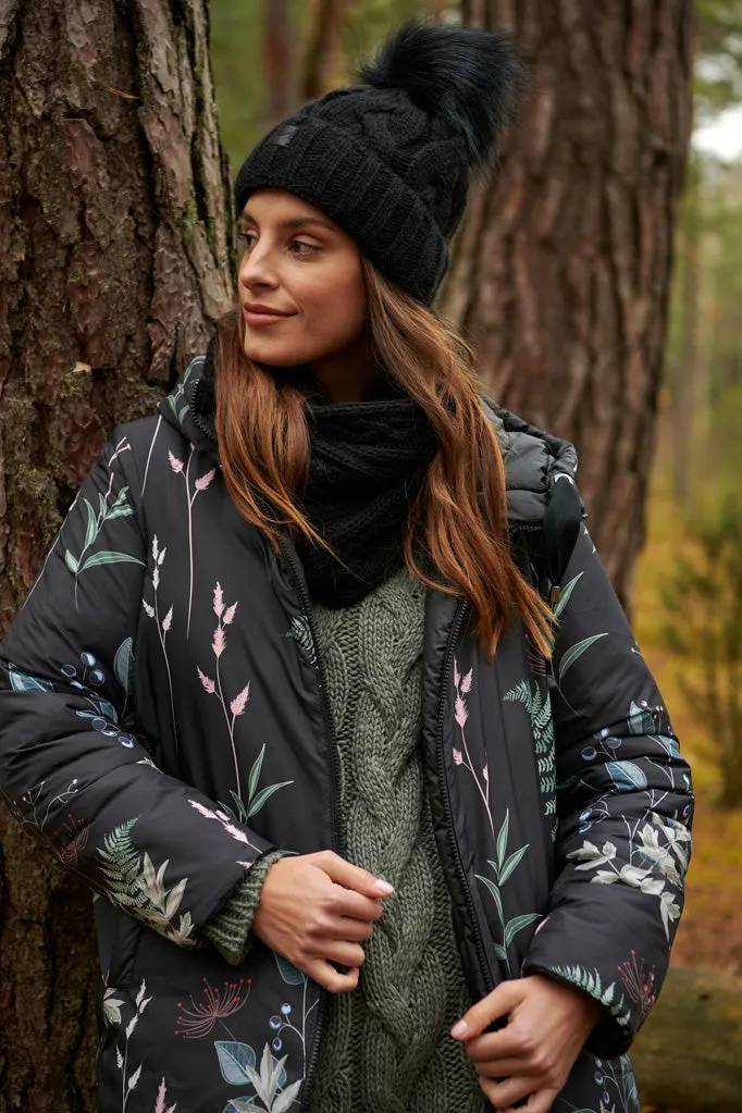 Misty Island reversible winter coat