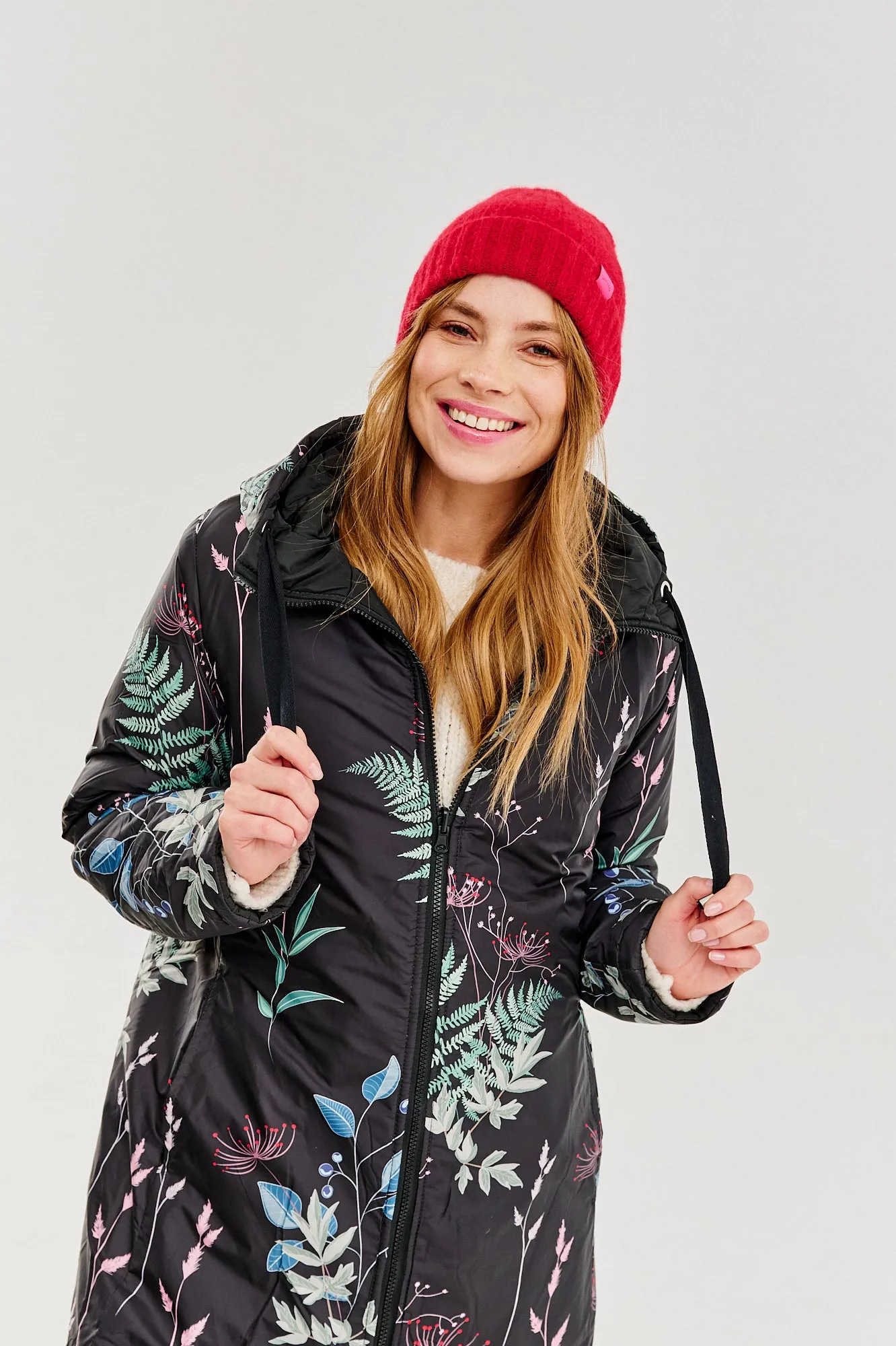 Misty Island reversible winter coat