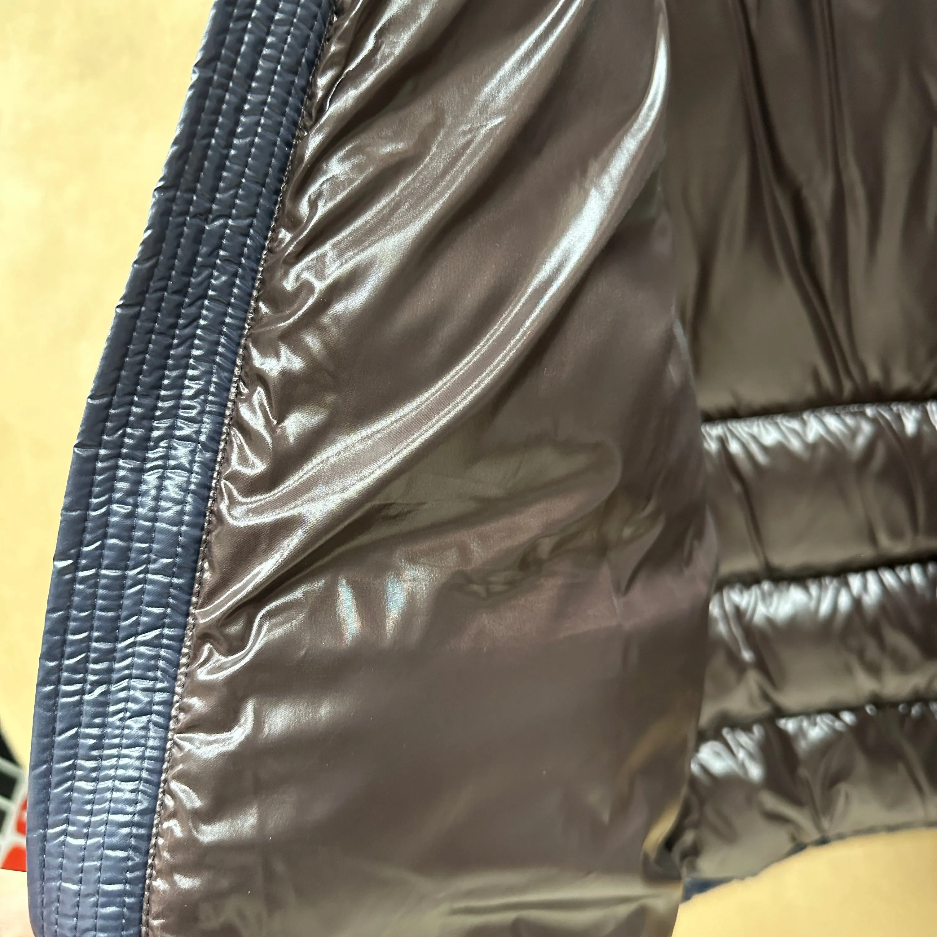Moncler Maya Down Jacket Night Blue - Size 7