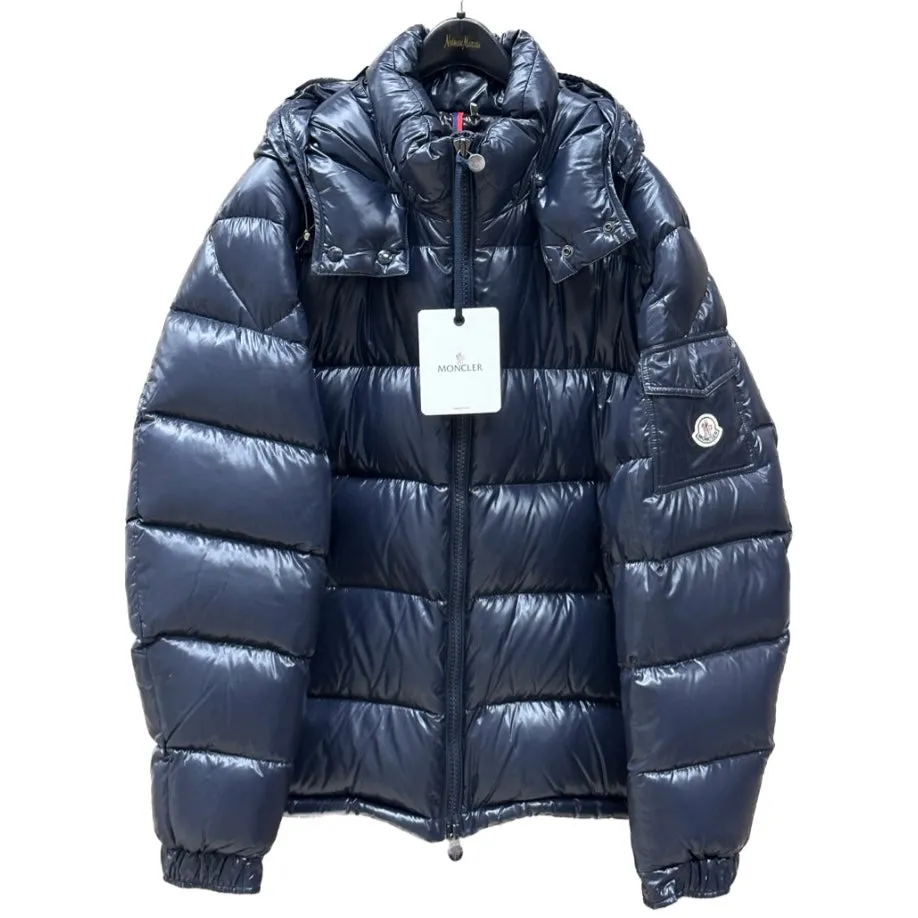 Moncler Maya Down Jacket Night Blue - Size 7